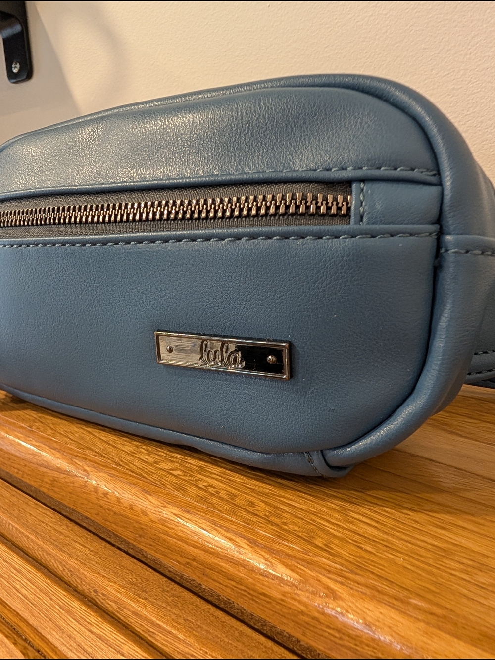 Lula Blue Faux Leather Belt Bag Crossbody Fanny Pack - Picture 3 of 8